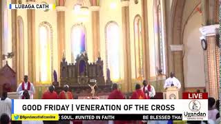 Good Friday Veneration of the Cross at Lubaga cathedral parish [upl. by Schalles]