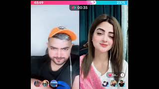 gambleruae and Saman new tik tok live very funny video and pk match part2 [upl. by Scammon556]