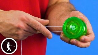 How to Put a String on a Yoyo and Adjust it for Play [upl. by Wiburg555]