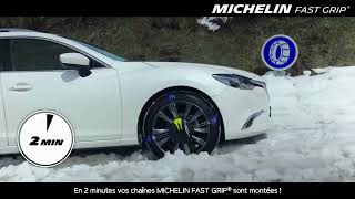 Tuto montage Chaînes à neige Michelin FAST GRIP [upl. by Selig]