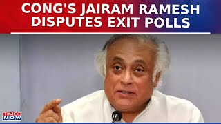 Congress Leader Jairam Ramesh Disputes Exit Polls for Lok Sabha Elections 2024  English News [upl. by Nimra]