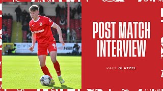 Paul Glatzel on important win against Notts County  Swindon Town Football Club [upl. by Melamed]