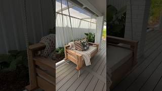 DIY Crib Mattress Porch Swing [upl. by Honebein]