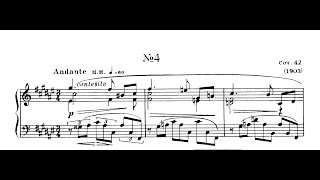 Scriabin Etude Op 42 No 4 in FSharp Major [upl. by Centonze]