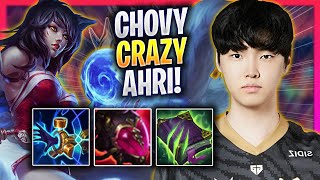 CHOVY IS SO CRAZY WITH AHRI  GEN Chovy Plays Ahri MID vs Azir  Season 2024 [upl. by Natam996]