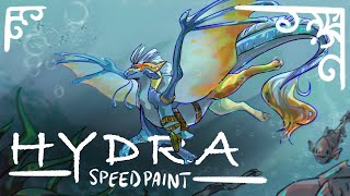 Hydra Speedpaint II  birthday edition [upl. by Yajiv]