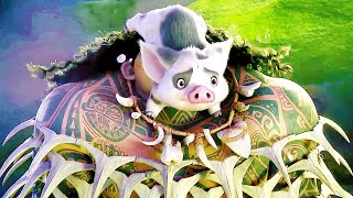 MOANA 2 quotPua Gets Revenge On Maui Scenequot Trailer NEW 2024 [upl. by Allis]