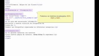 Curso creación páginas web 2 Html básico [upl. by Strong]
