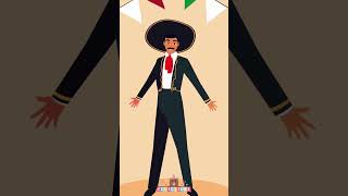 Canción Cielito Lindo version Animada  Mariachi de Mexico  Animación Song cielitolindo mariachi [upl. by Namyaw612]