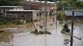 ‘Really bad’ North Carolina facing ‘horrific damage’ amid floods [upl. by Frankhouse304]