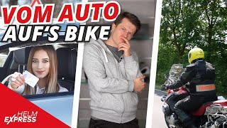 VOM AUTO ZUM MOTORRADFAHRER  diese Vorteile haben Autofahrer beim Motorradführerschein [upl. by Octavus]