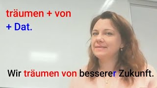 Verben mit PRÄPOSITIONEN a2 b1 Deutsch lernen  korrekt [upl. by Kati]