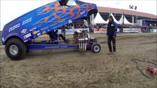 TraktorPulling 2013 Dirksland Cloud Nine Proef Demo [upl. by Diskson431]