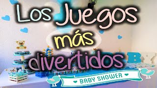 JUEGOS para BABY SHOWER  Divertidos [upl. by Ylrebmit]