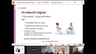 Atelier relaxation YOGA THERAPIE avec le Dr Lionel COUDRON le 17112020 [upl. by Yi]