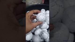 Howlite Crystal Sphere 🔮 😁 howlite healing shorts ytshorts trending viralshorts [upl. by Earvin]