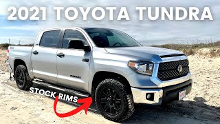 Checkout my New Truck  2021 Toyota Tundra TSS Package 4x4 Review  Tour [upl. by Hepsibah940]