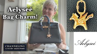 Aelyseé bag lock Gorgeous charms inspired by the Cadena lock Hermès used to release each year [upl. by Silera]