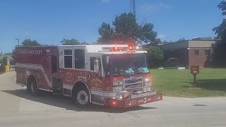 Circro Fire Department Engine 3 Responding [upl. by Katharine]