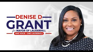 Lauderhill FIRST BLACK FEMALE MAYOR Denise Grant [upl. by Norabal]