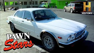 Pawn Stars 6000 Investment in 1987 Jaguar Restoration Season 3 [upl. by Rucker360]