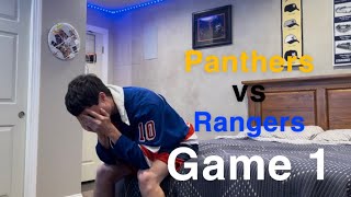 Rangers Fan Reaction  Panthers vs Rangers Game 1 ECF 2024 NHL Playoffs Dreadful Performance… [upl. by Ulphia]