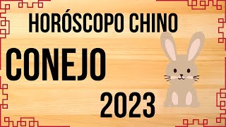 2023 HORÓSCOPO CHINO  CONEJO  GATO  🐱 🐰1927 1939 1951 1963 1975 1987 1999 2011 y 2023 [upl. by Yanat]