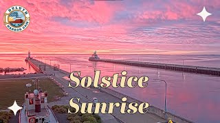 quotSolstice Sunrisequot Sunrise Timelapse 06202024 [upl. by Nennarb]