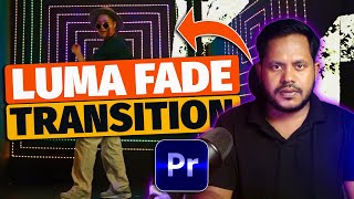 How to Create a Cinematic Luma Fade Transition in Premiere Pro [upl. by Ydolem]