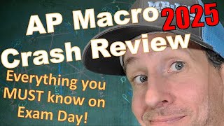 AP Macroeconomics Exam 2025 Last Minute Crash Review [upl. by Jere]