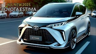 2025 Toyota ESTIMA Revealed  AllElectric MPV Car with 600 Km Range [upl. by Devora]