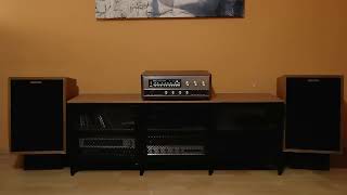 Sansui 500A  Klipsch Heresy quotPiano Manquot [upl. by Yreneh742]