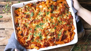 Chicken Bacon Pasta Bake  a reader and family favourite [upl. by Ahsael]