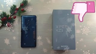 Разочаровал Sony Xperia XZ3  Обзор  Опыт использования [upl. by Kaiulani740]