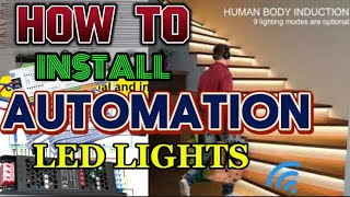 Running LED Strip Light Installation Tutorial StepbyStep Guide ledlights youtube runninglights [upl. by Airdua]