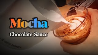 Tasty Mocha Recipe with Chocolate Sauce 🍫☕ [upl. by Atiroc]