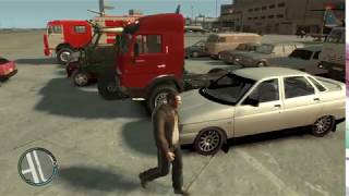 Русские машины для GTA 4 мод  Никко обновил автопарк [upl. by Naitsirhk]