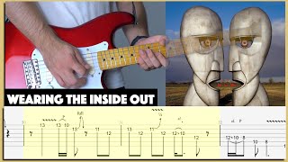 Pink Floyd  Wearing The Inside Out Easy Guitar Lesson  Tabs [upl. by Burkle]