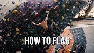 How to Flag  A Climbing Technique for Achieving Balance [upl. by Schulz]