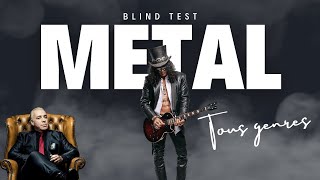 Blind Test 8  100 extraits Métal [upl. by Anatol]