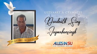 Live Streaming Uitvaart amp Crematie Doednath Sing Jagmohansingh ॐ [upl. by Saile]