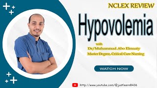 Hypovolemia ǁ def  types causes signs symptoms and nursing interventions ǁ NCLEX كورس [upl. by Michele]