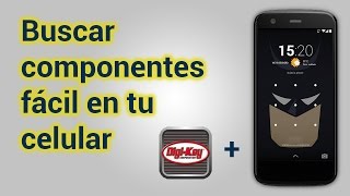 Buscar datos de componentes electrónicos rápidamente  Aplicación para tu celular [upl. by Eyram169]