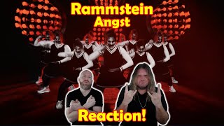 Musicians react to hearing Rammstein  Angst Official Video [upl. by Emorej]