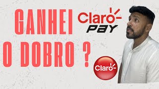 RECARREGUEI CHIP NOVO COM CLARO PAY SERÁ QUE GANHEI O DOBRO [upl. by Ardeahp]