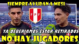 PAOLO GUERRERO DESENCAJADO Y ZAMBRANO FURIOSO HABLARON AL FINAL DEL PARTIDO  PERU VS ARGENTINA [upl. by Ekle]