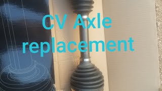 CV Axle replacementCadillac Escalade EXT [upl. by Carlstrom]