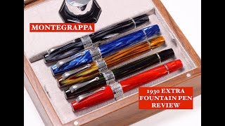 Montegrappa 1930 Extra Collection Review [upl. by Kathryn]