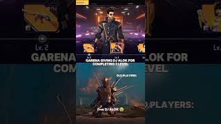 Free DJ Alok 😭 old player🥲 short freefire freefirehighlight fyp [upl. by Eilahtan]