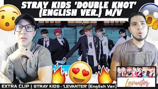 NSD REACT  Stray Kids quotDouble Knot English Verquot Performance Video AND LEVANTER ENGLISH VERSION [upl. by Ailuj]